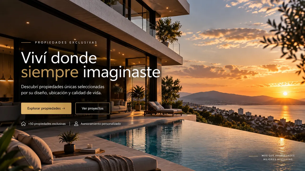 inmobiliaria premium hero